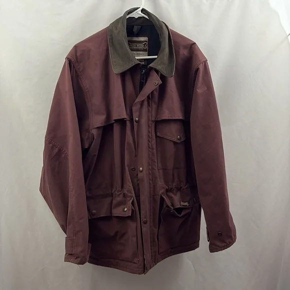 Driza-Bone Women’s Coat Size Large Maroon Water-resistant Aussie Ranger - Picture 3 of 11